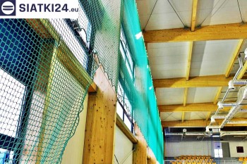 Siatki Złocieniec - Duża wytrzymałość siatek na hali sportowej dla terenów Złocieńca